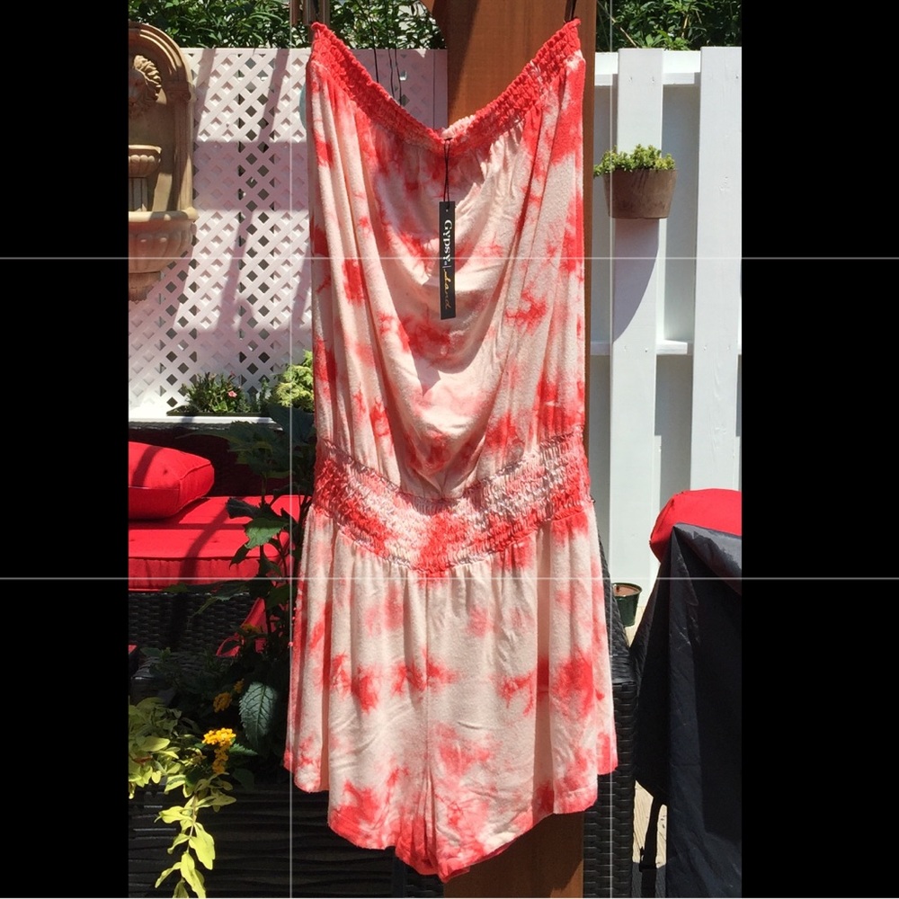 Smocked Tube Romper